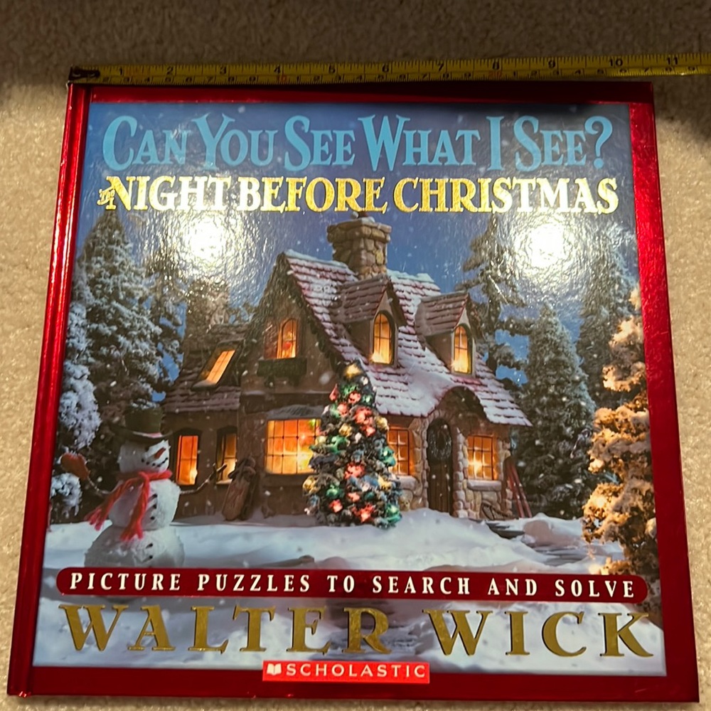 Hardcover Children’s Christmas Book- Can You See What I See? - used